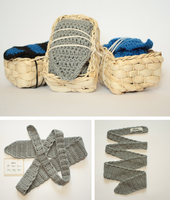 Crochet tie