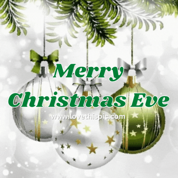 White And Green Ornaments Merry Christmas Eve Pictures, Photos, and