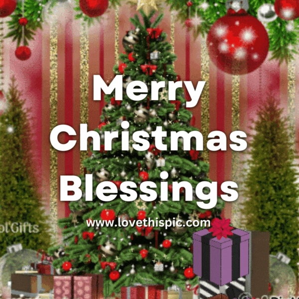 Merry Christmas Blessings Pictures, Photos, and Images for Facebook