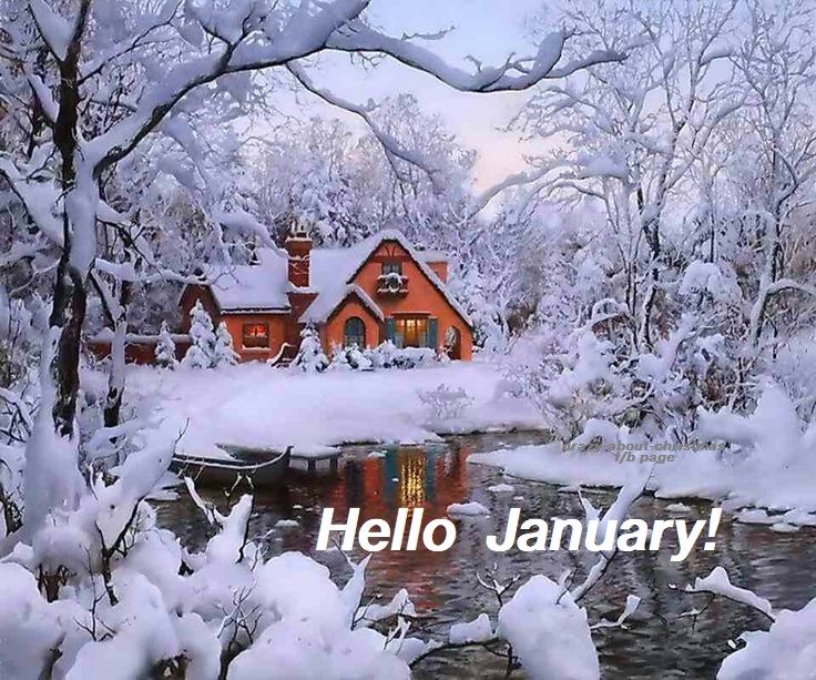 Hello January Facebook Cover