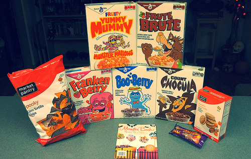 Monster Cereal and treats