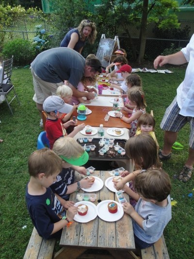 Messy art party
