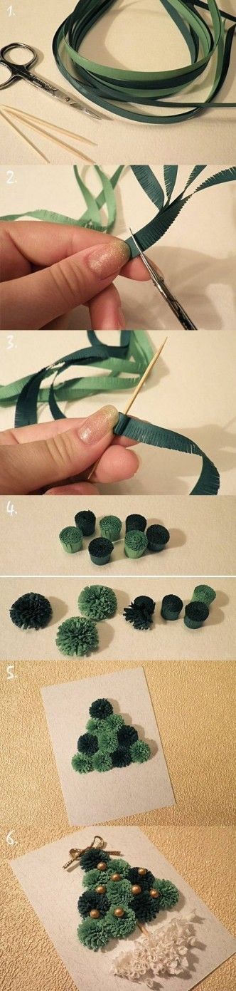 DIY Christmas Tree Card Tutorial