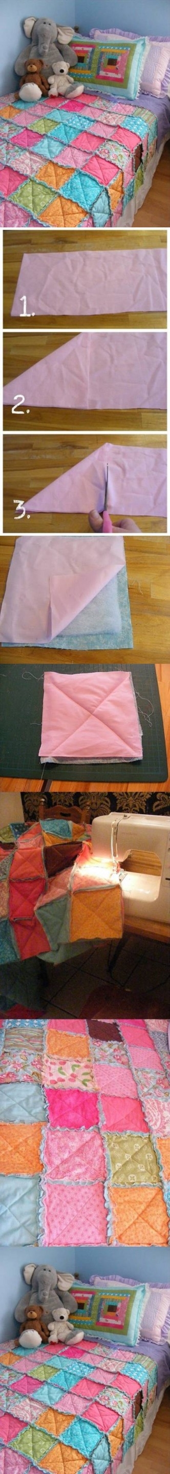 DIY Blanket Patchwork