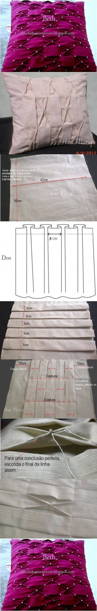 DIY Pillow Puffed Sleeves Designs DIY Pillow Puffed Sleeves Designs