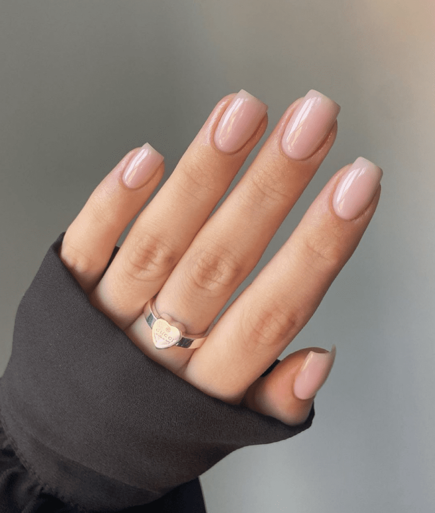 Natural Short Pink Nails Pictures, Photos, and Images for Facebook