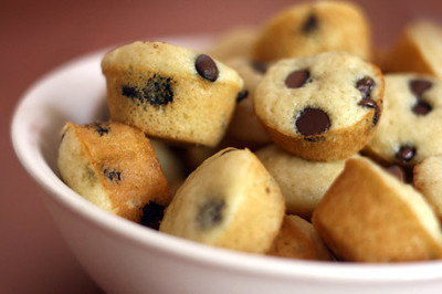 Chocolate chip mini muffins Chocolate chip mini muffins