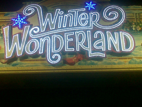 Winter wonderland Winter wonderland