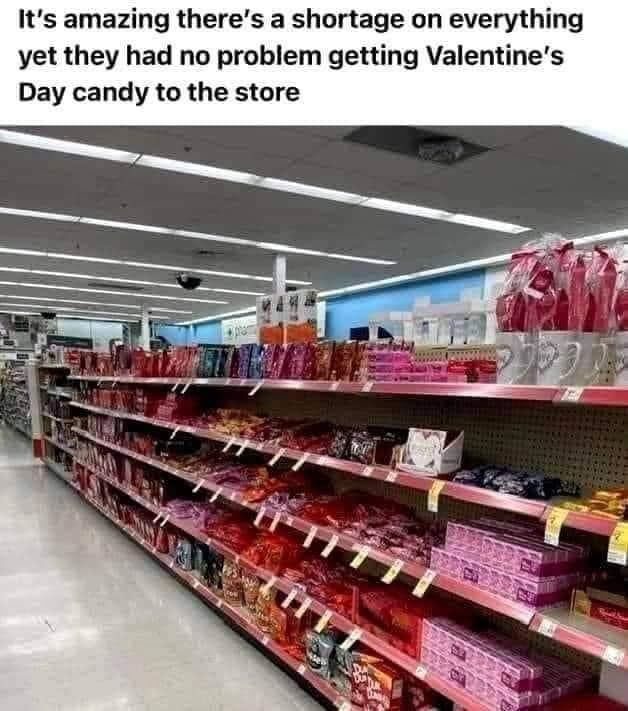 There's A Shortage On Everything Yet They Had No Problem Getting ...