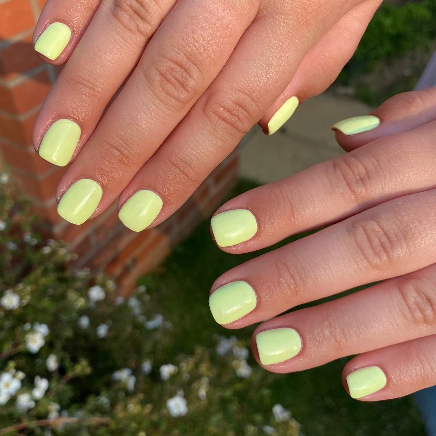 Short Lemon Lime Nails Pictures, Photos, and Images for Facebook, Tumblr, Pinterest, and Twitter