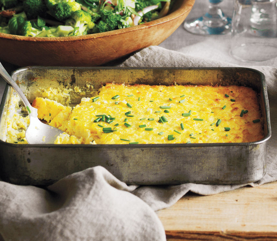 Creamy corn pudding Creamy corn pudding