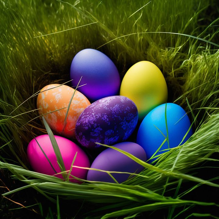 Easter Eggs In Grass Pictures, Photos, and Images for Facebook, Tumblr