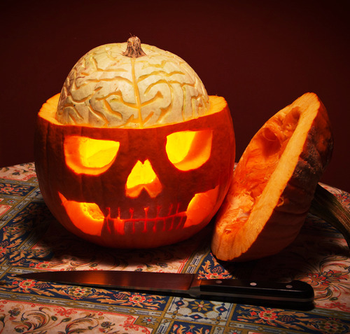 Jack o lantern brain Jack o lantern brain