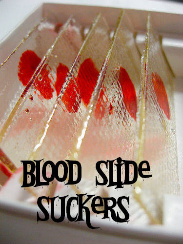 Blood slide suckers Blood slide suckers