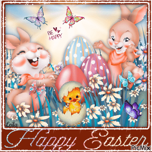 Be Happy, Happy Easter Gif Pictures, Photos, and Images for Facebook