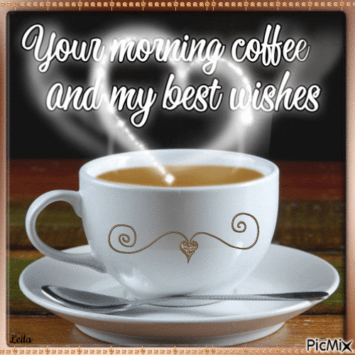Your Morning Coffee And My Best Wishes Pictures, Photos, and Images for