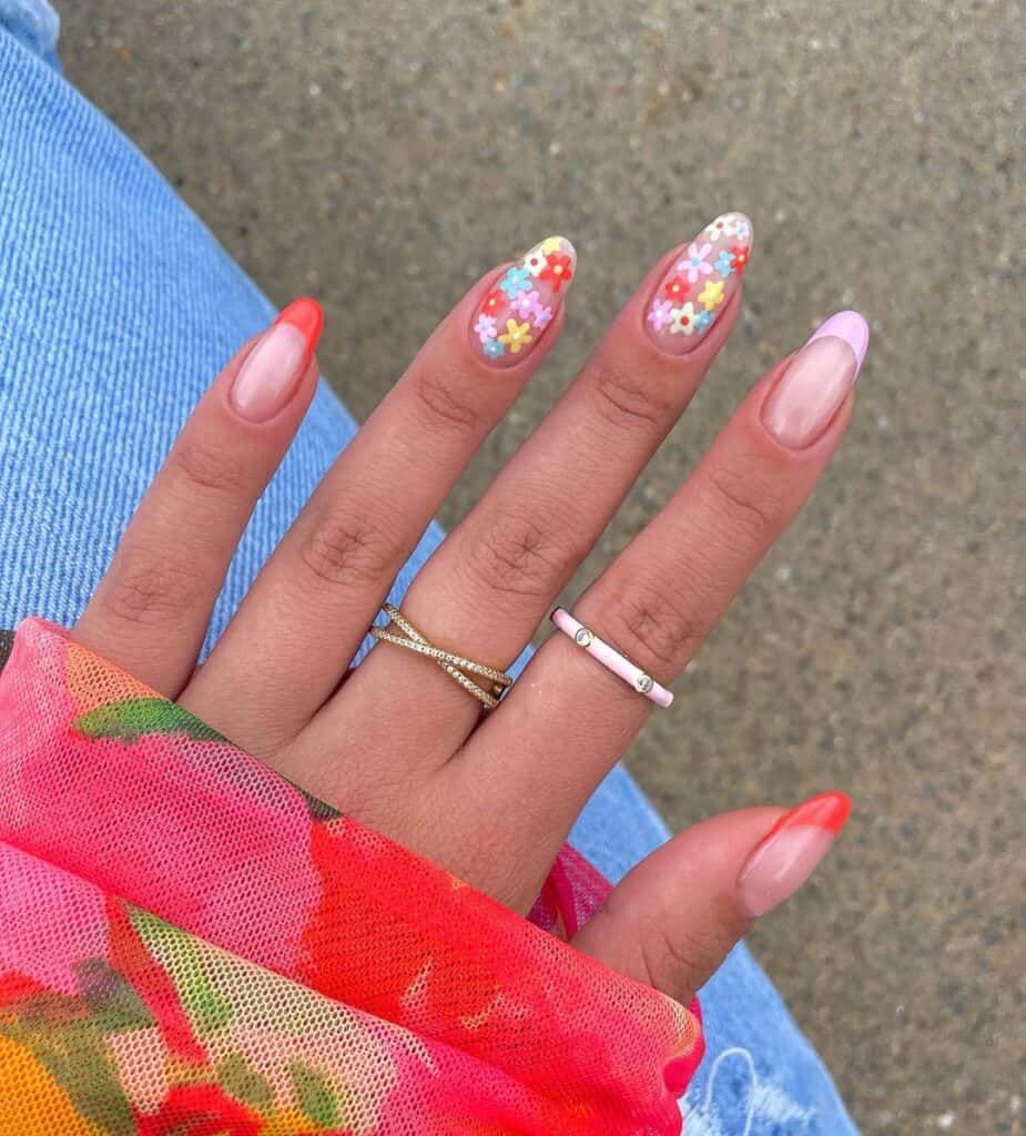 Adorable Floral Nail Ideas Pictures, Photos, and Images for Facebook