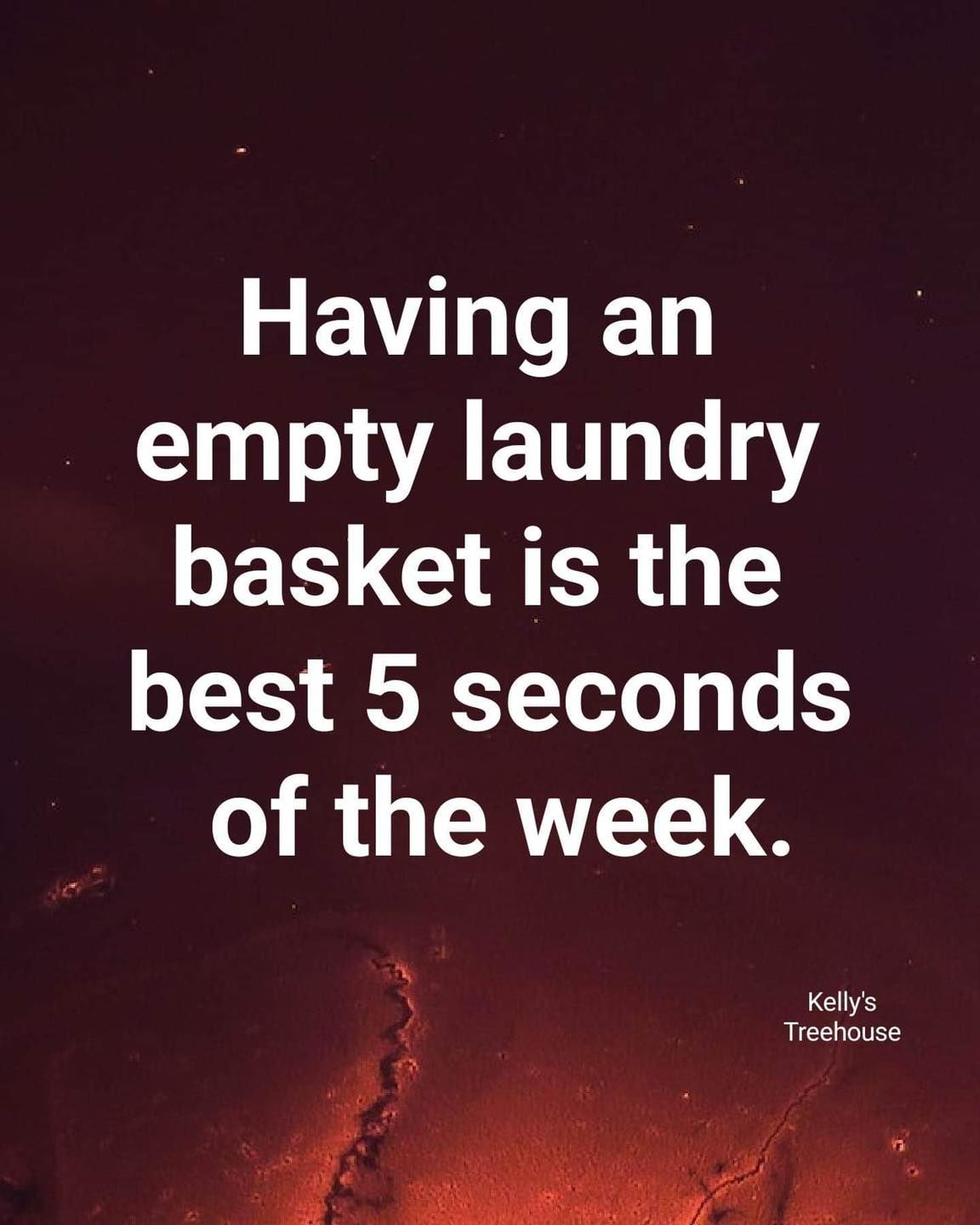 Having An Empty Laundry Basket Is The Best 5 Seconds Of The Week