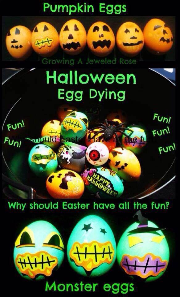Halloween Pumpkin Eggs Halloween Pumpkin Eggs