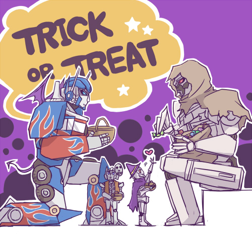 Trick or Treat transformers Halloween