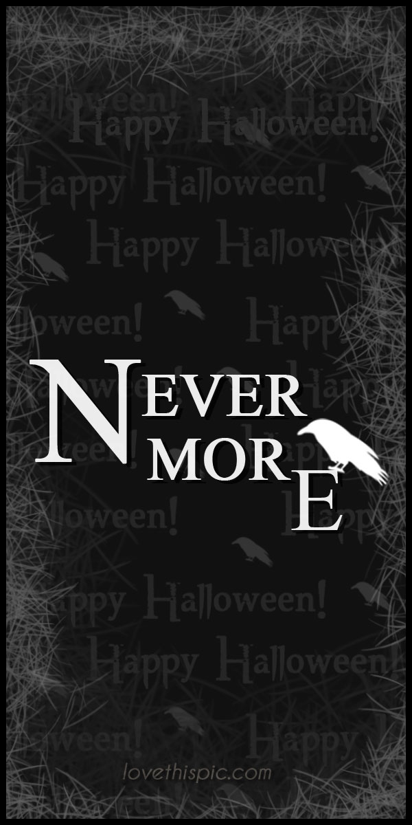never more