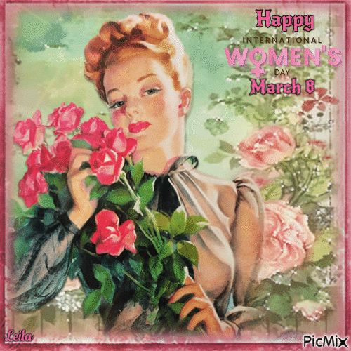 Descobrir 56+ imagem happy women's day gif br.thptnganamst.edu.vn
