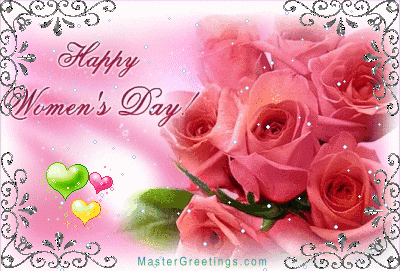 Pink Roses Happy Women's Day Gif Pictures, Photos, and Images for ...
