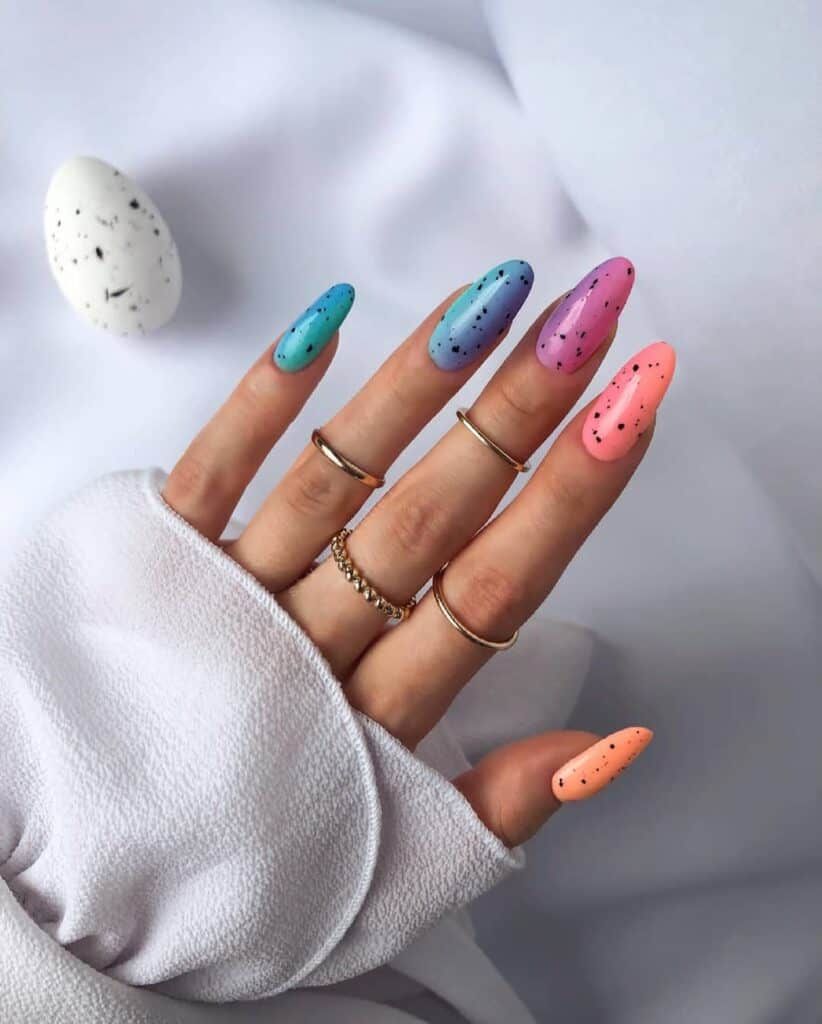 Easter Neon Nails Pictures, Photos, and Images for Facebook, Tumblr, Pinterest, and Twitter