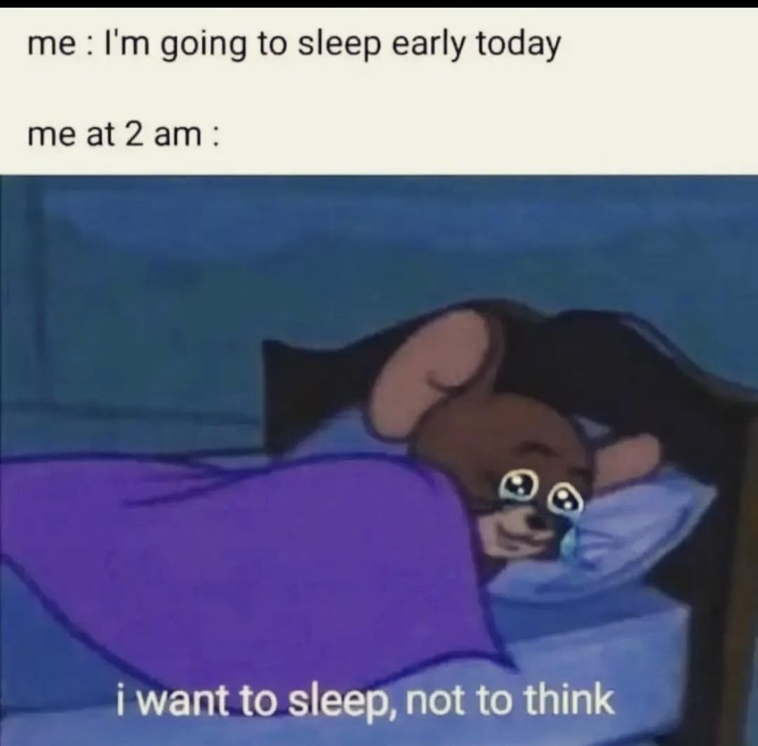 I Want To Sleep, Not To Think Pictures, Photos, and Images for Facebook