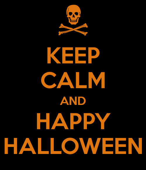 Keep calm and happy halloween