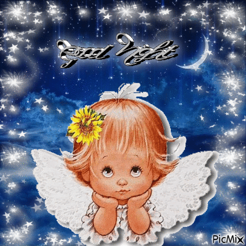 Baby Angel Good Night Gif Pictures, Photos, and Images for Facebook
