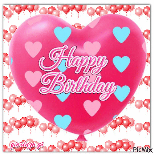 Happy Birthday With Balloons Gif Pictures, Photos, and Images for