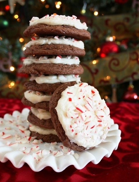 Peppermint Christmas Cookies