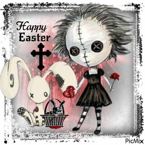 Gothic Happy Easter Gif Pictures, Photos, and Images for Facebook