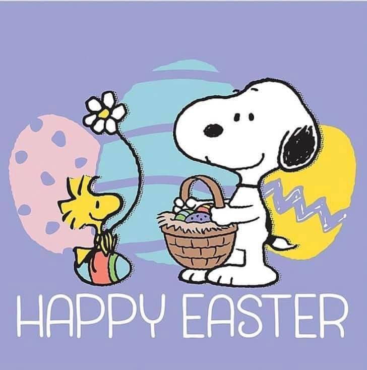 Woodstock & Snoopy Happy Easter Pictures, Photos, and Images for