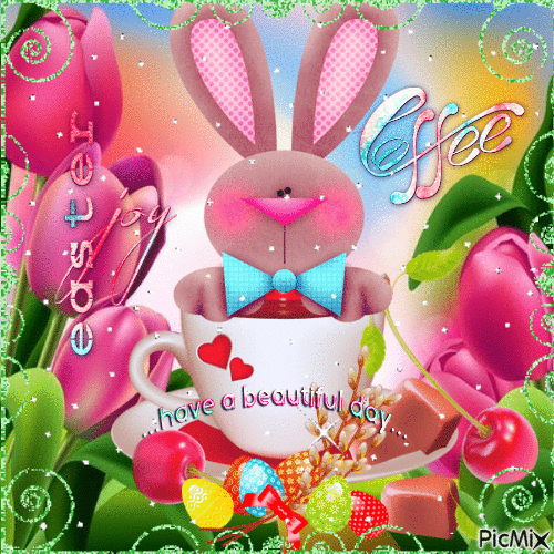 Easter Coffee Gif Pictures, Photos, and Images for Facebook, Tumblr