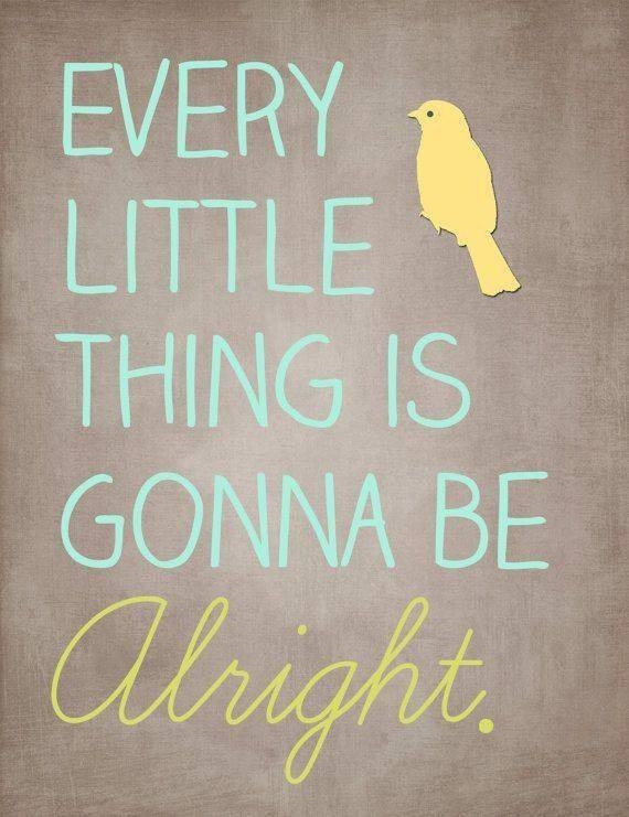 Every Little Thing is Gonna Be Alright