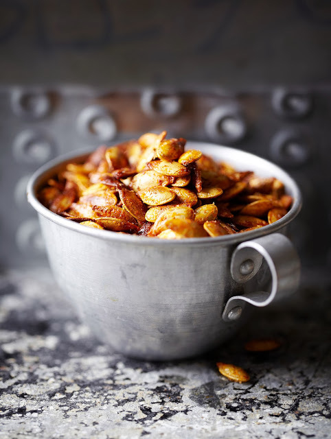 Homemade pumpkin seeds