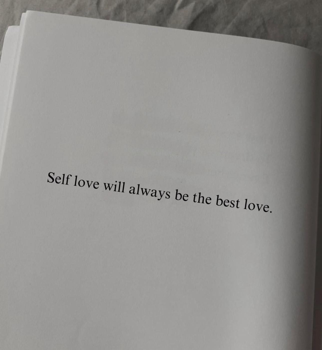Self Love Will Always Be The Best Love. Pictures, Photos, and Images for  Facebook, Tumblr, Pinterest, and Twitter, image size:1290x1401