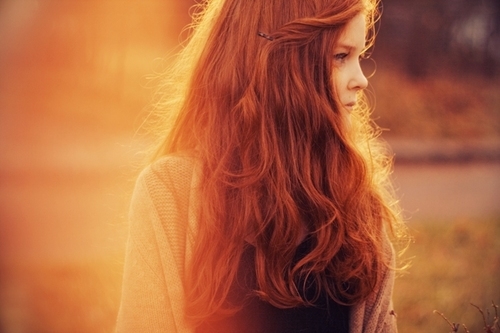 Red haired beauty