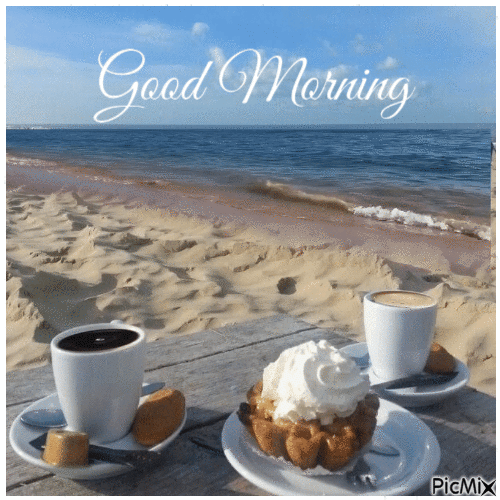 Good Morning Beach Gif Pictures, Photos, and Images for Facebook