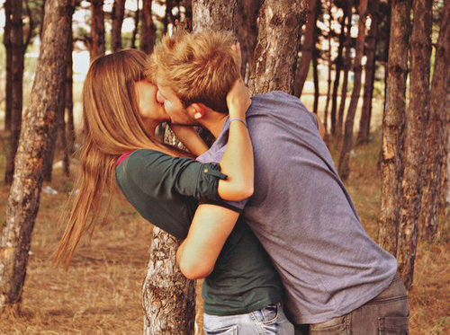 Stealing kisses