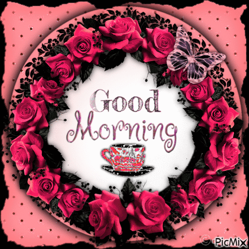 Good Morning Roses Gif Pictures, Photos, and Images for Facebook