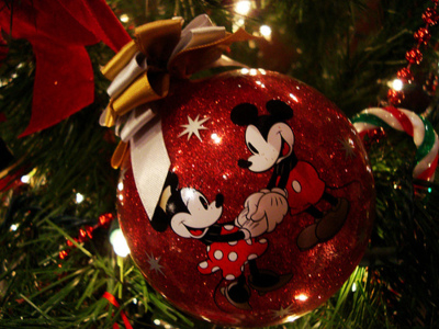 Mickey and Minnie Mouse Ornament