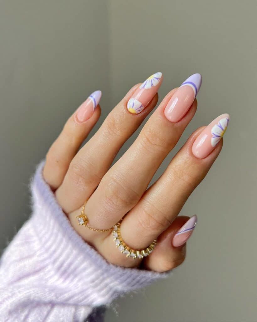 Lilac Spring Nails Pictures, Photos, and Images for Facebook, Tumblr, Pinterest, and Twitter