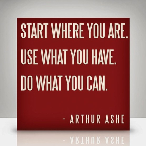 Do what you can Do what you can