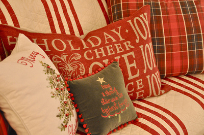 Holiday pillows