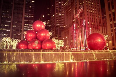 Super Big Red christmas ornaments