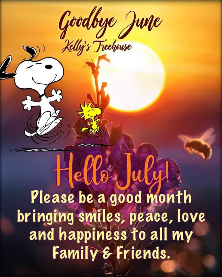 Goodbye June, Hello July Pictures, Photos, and Images for Facebook