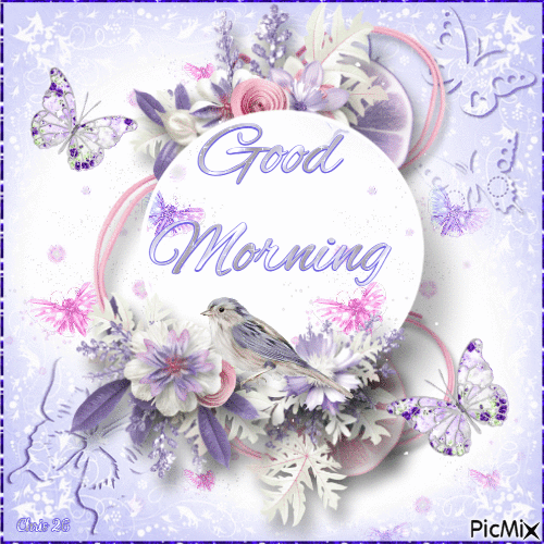 Good Morning Flowers And Butterflies Gif Pictures, Photos, and Images
